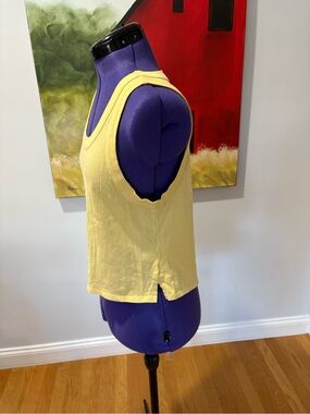 American Eagle Outfitters Yellow Sleeveless Tank Top
